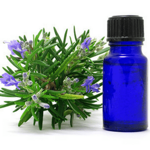 essential oil with rosemary