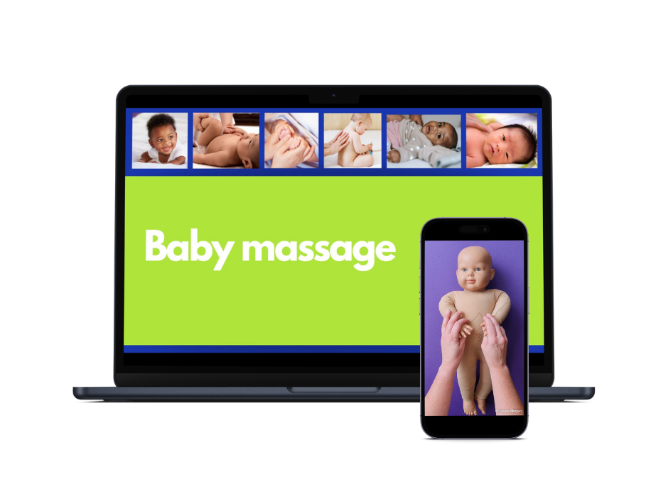 Online baby massage course