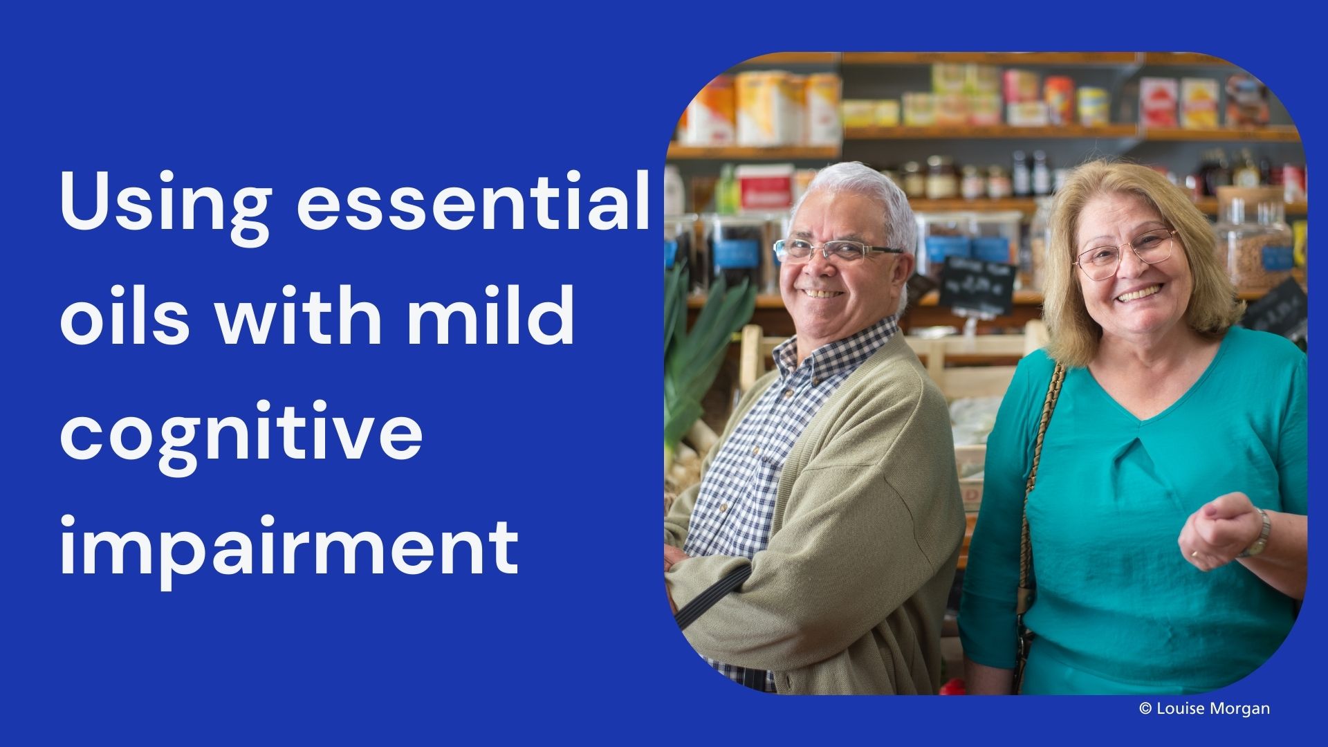 using essential oils with mild cognitive impairment 