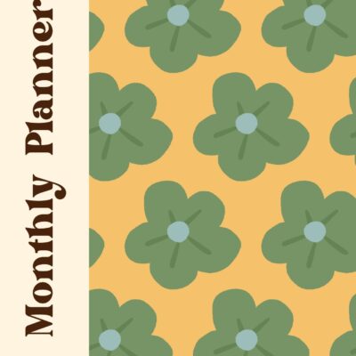 Annual Monthly Planner